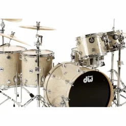 DW Collector's Series 5-Piece Shell Pack Broken Glass Chrome Hardware