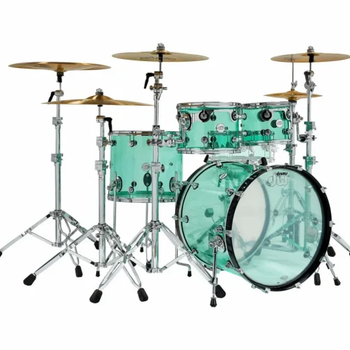 DW Design Series Acrylic 4-Piece Shell Pack Sea Glass