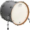 DW Design Series Bass Drum 22 x 18 in. Steel Gray