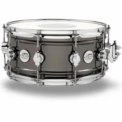 DW Design Series Black Nickel Over Brass Snare Drum 14x6.5 Inch