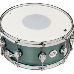 DW Design Series Snare Drum 14 x 6 in. Satin Sage Metallic