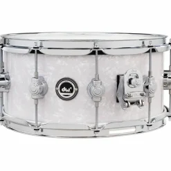 DW DWe Wireless Acoustic/Electronic Convertible Snare Drum 14 x 6.5 in. Finish Ply White Marine Pearl
