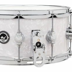 DW DWe Wireless Acoustic/Electronic Convertible Snare Drum 14 x 6.5 in. Finish Ply White Marine Pearl