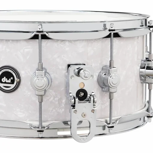 DW DWe Wireless Acoustic/Electronic Convertible Snare Drum 14 x 6.5 in. Finish Ply White Marine Pearl
