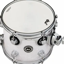 DW DWe Wireless Acoustic/Electronic Convertible Tom with STM 10 x 8 in. Finish Ply White Marine Pearl