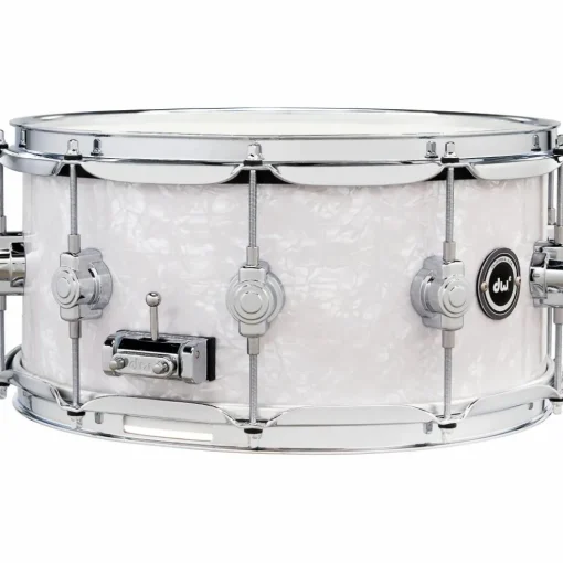DW DWe Wireless Acoustic/Electronic Convertible Snare Drum 14 x 6.5 in. Finish Ply White Marine Pearl
