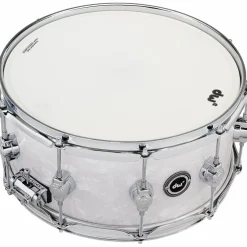 DW DWe Wireless Acoustic/Electronic Convertible Snare Drum 14 x 6.5 in. Finish Ply White Marine Pearl