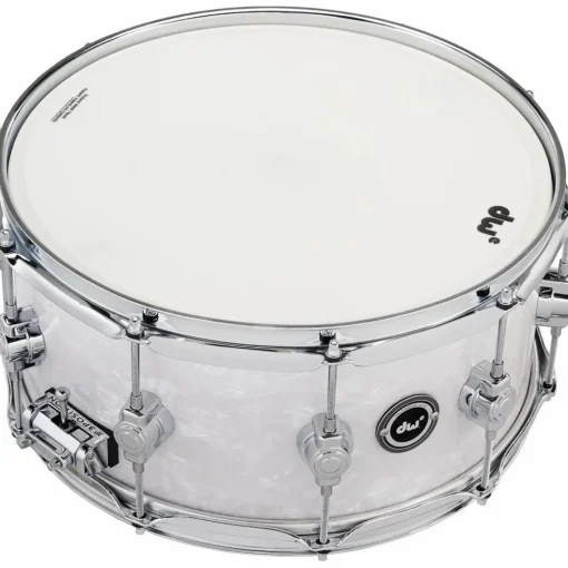 DW DWe Wireless Acoustic/Electronic Convertible Snare Drum 14 x 6.5 in. Finish Ply White Marine Pearl