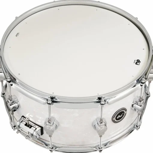 DW DWe Wireless Acoustic/Electronic Convertible Snare Drum 14 x 6.5 in. Finish Ply White Marine Pearl