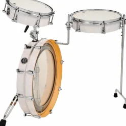 DW Performance Series 3-Piece Low Pro Travel Shell Pack White Marine Pearl