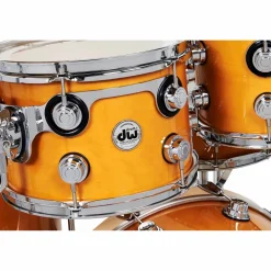 DW 6-Piece Collector's Series Santa Monica Shell Pack With Chrome Hardware Butterscotch