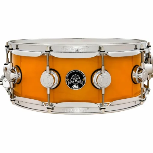 DW 6-Piece Collector's Series Santa Monica Shell Pack With Chrome Hardware Butterscotch