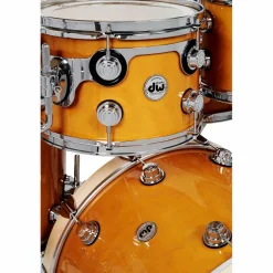 DW 5-Piece Collector's Series Santa Monica Shell Pack With Chrome Hardware Butterscotch