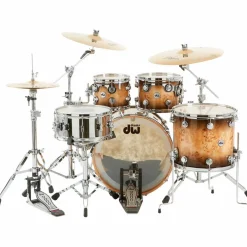 DW SSC Collector's Series 4-Piece Exotic Maple Shell Pack With 22