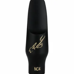 E. Rousseau Rousseau Alto Saxophone Mouthpiece, Classic, NC 4 Black