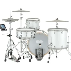 EFNOTE 7 Acoustic Designed Electronic Drum Set White Sparkle