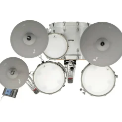 EFNOTE 7 Acoustic Designed Electronic Drum Set White Sparkle