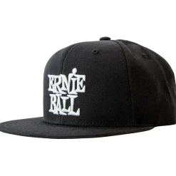 Ernie Ball Black Cap w/ White Ernie Ball Logo