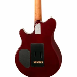 Ernie Ball Music Man Axis Super Sport Quilted Maple Top Electric Guitar Roasted Amber