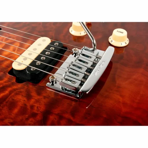 Ernie Ball Music Man Axis Super Sport Quilted Maple Top Electric Guitar Roasted Amber