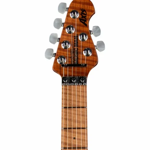 Ernie Ball Music Man Axis Quilt Top Electric Guitar Olallieberry