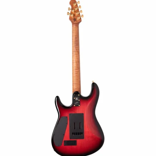 Ernie Ball Music Man Jason Richardson Artist Series Cutlass Electric Guitar Rorschach Red