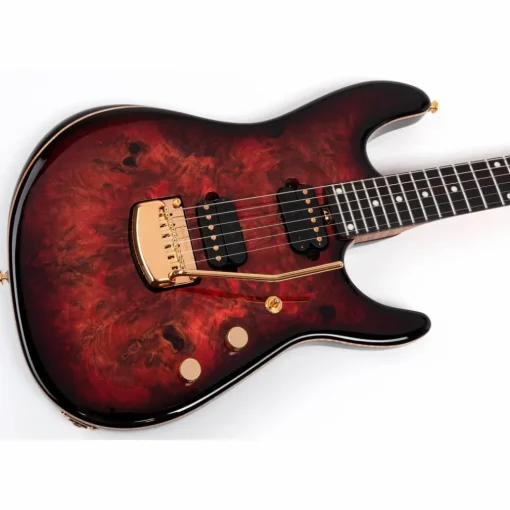 Ernie Ball Music Man Jason Richardson Artist Series Cutlass Electric Guitar Rorschach Red