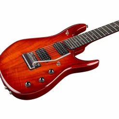 Ernie Ball Music Man John Petrucci 7 JP7 Koa Top Ebony Fingerboard Electric Guitar Koa