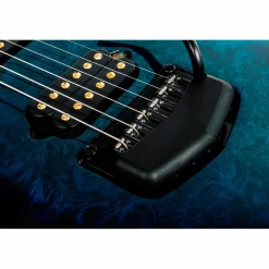 Ernie Ball Music Man John Petrucci BFR Majesty 6 Quilt Top Electric Guitar Blue Ink