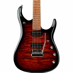 Ernie Ball Music Man JP15 Quilted Maple Top Electric Guitar Tiger Eye