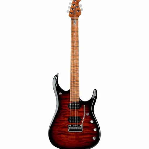 Ernie Ball Music Man JP15 Quilted Maple Top Electric Guitar Tiger Eye