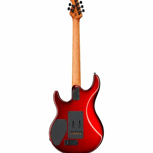 Ernie Ball Music Man Luke 4 SSS Electric Guitar Scoville Red