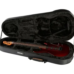 Ernie Ball Music Man Luke 4 SSS Electric Guitar Scoville Red