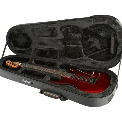 Ernie Ball Music Man Luke 4 SSS Electric Guitar Scoville Red
