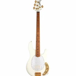 Ernie Ball Music Man StingRay Special H Electric Bass Guitar Ivory White