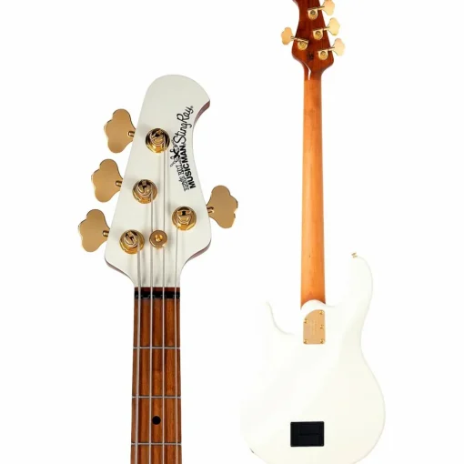 Ernie Ball Music Man StingRay Special H Electric Bass Guitar Ivory White