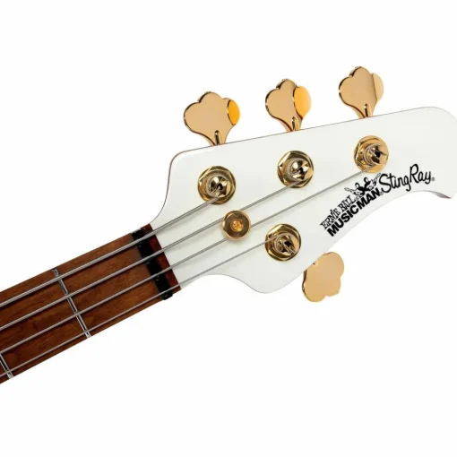 Ernie Ball Music Man StingRay Special H Electric Bass Guitar Ivory White
