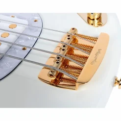 Ernie Ball Music Man StingRay Special H Electric Bass Guitar Ivory White