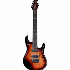 Ernie Ball Music Man 20th Anniversary John Petrucci JP7 7-String Electric Guitar Honey Butter Burst