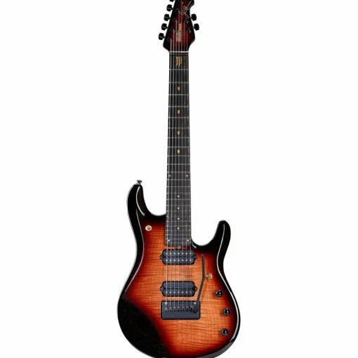 Ernie Ball Music Man 20th Anniversary John Petrucci JP7 7-String Electric Guitar Honey Butter Burst