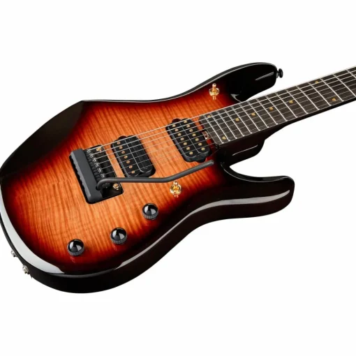 Ernie Ball Music Man 20th Anniversary John Petrucci JP7 7-String Electric Guitar Honey Butter Burst