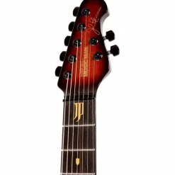 Ernie Ball Music Man 20th Anniversary John Petrucci JP7 7-String Electric Guitar Honey Butter Burst