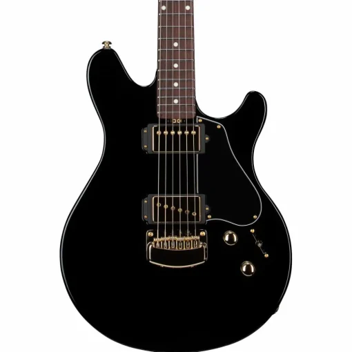 Ernie Ball Music Man Valentine Electric Guitar Gloss Black