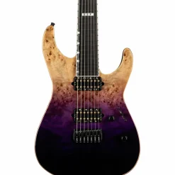 ESP E-II M-II 7 NT Electric Guitar See-Thru Purple