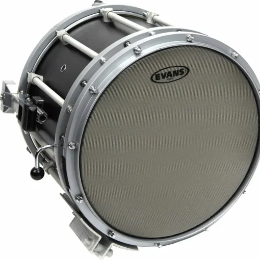 Evans Hybrid Marching Snare Drum Batter Head Gray 14 in.