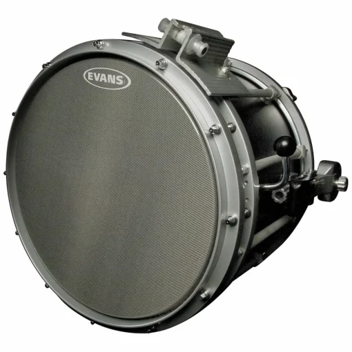 Evans Hybrid Marching Snare Drum Batter Head Gray 14 in.