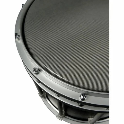 Evans Hybrid Marching Snare Drum Batter Head Gray 14 in.