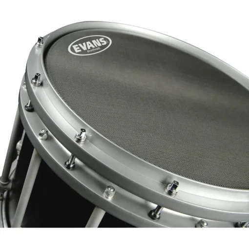 Evans Hybrid Marching Snare Drum Batter Head Gray 14 in.