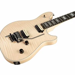 EVH Wolfgang USA 5A Flame Maple Top Electric Guitar Natural Ebony Fingerboard