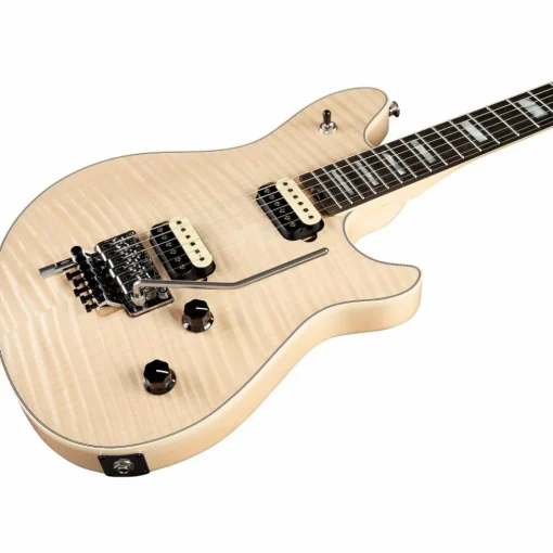EVH Wolfgang USA 5A Flame Maple Top Electric Guitar Natural Ebony Fingerboard